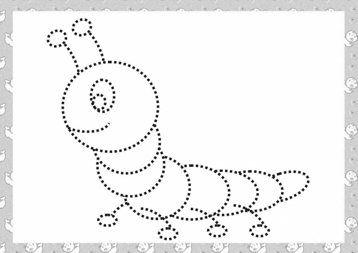 Inspirational stroke coloring page