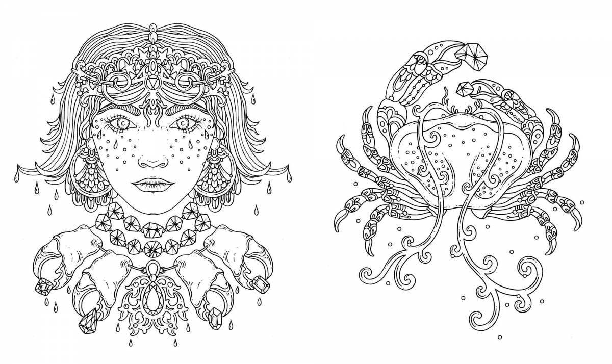 Photo Hanna bright coloring