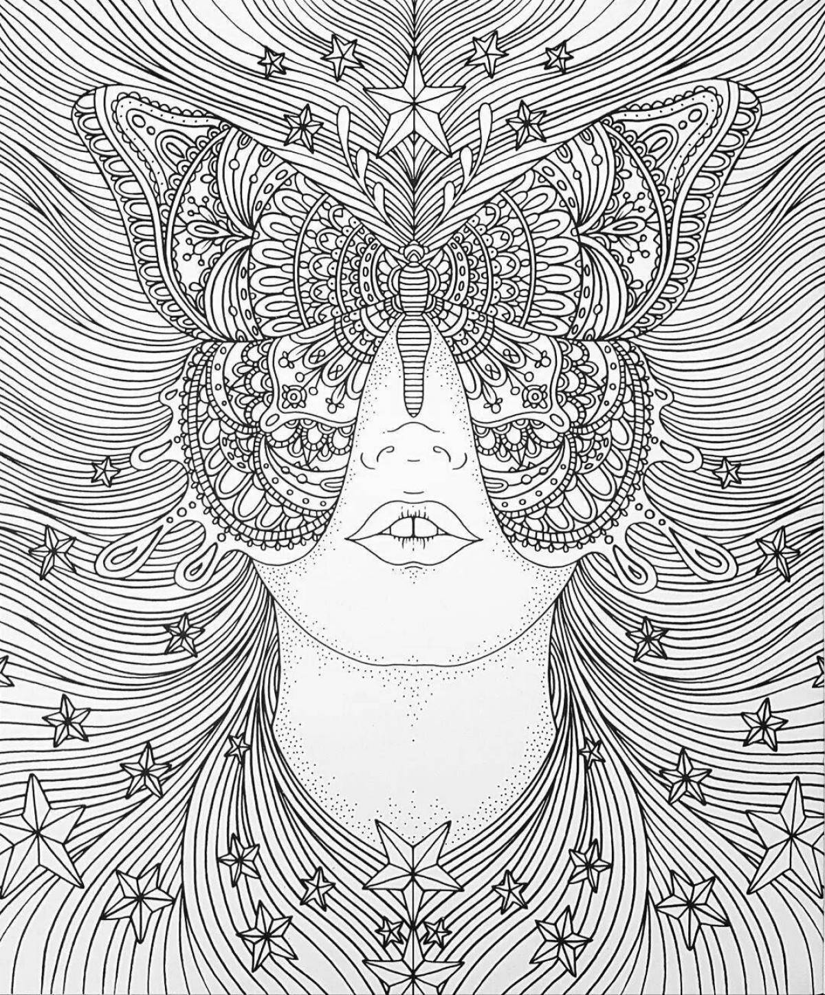 Photo Hanna coloring