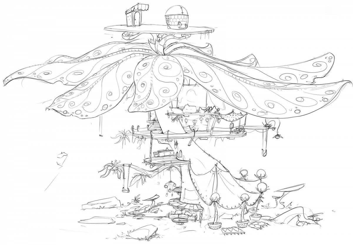 Волшебная раскраска магия