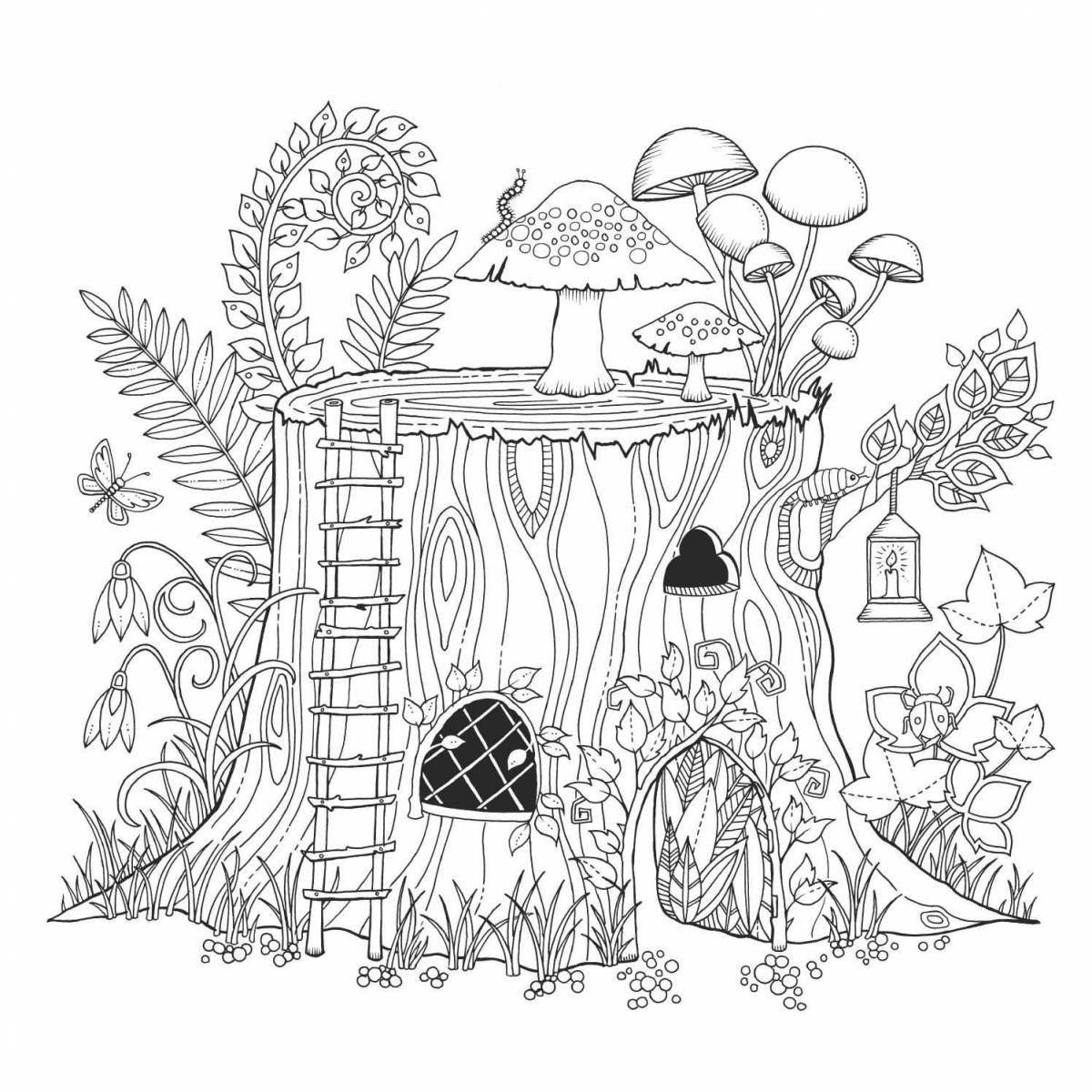 Великолепная раскраска magic page