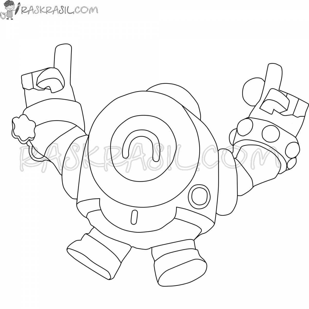 Nani glitter coloring