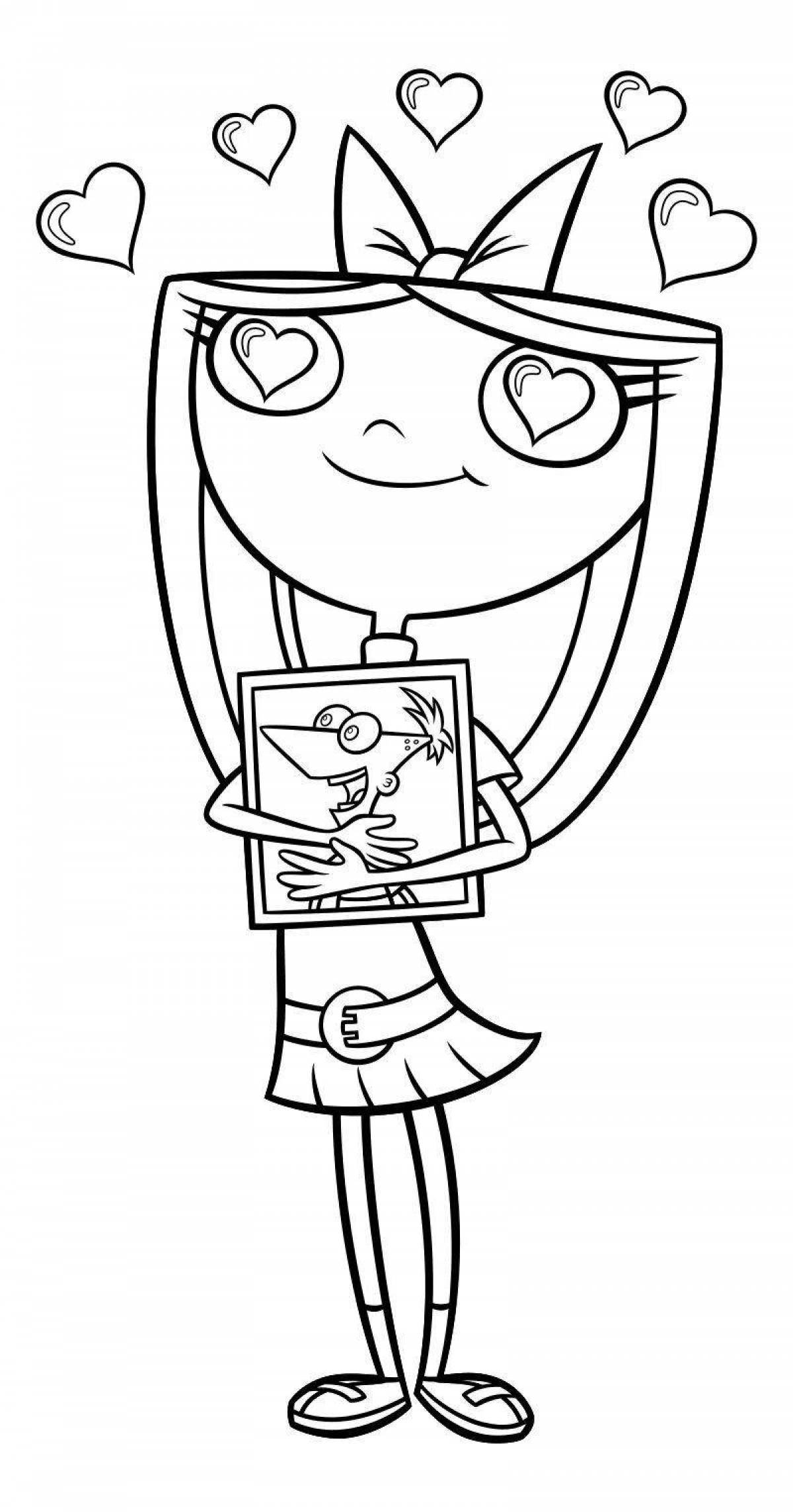 Photo Living isabelle coloring