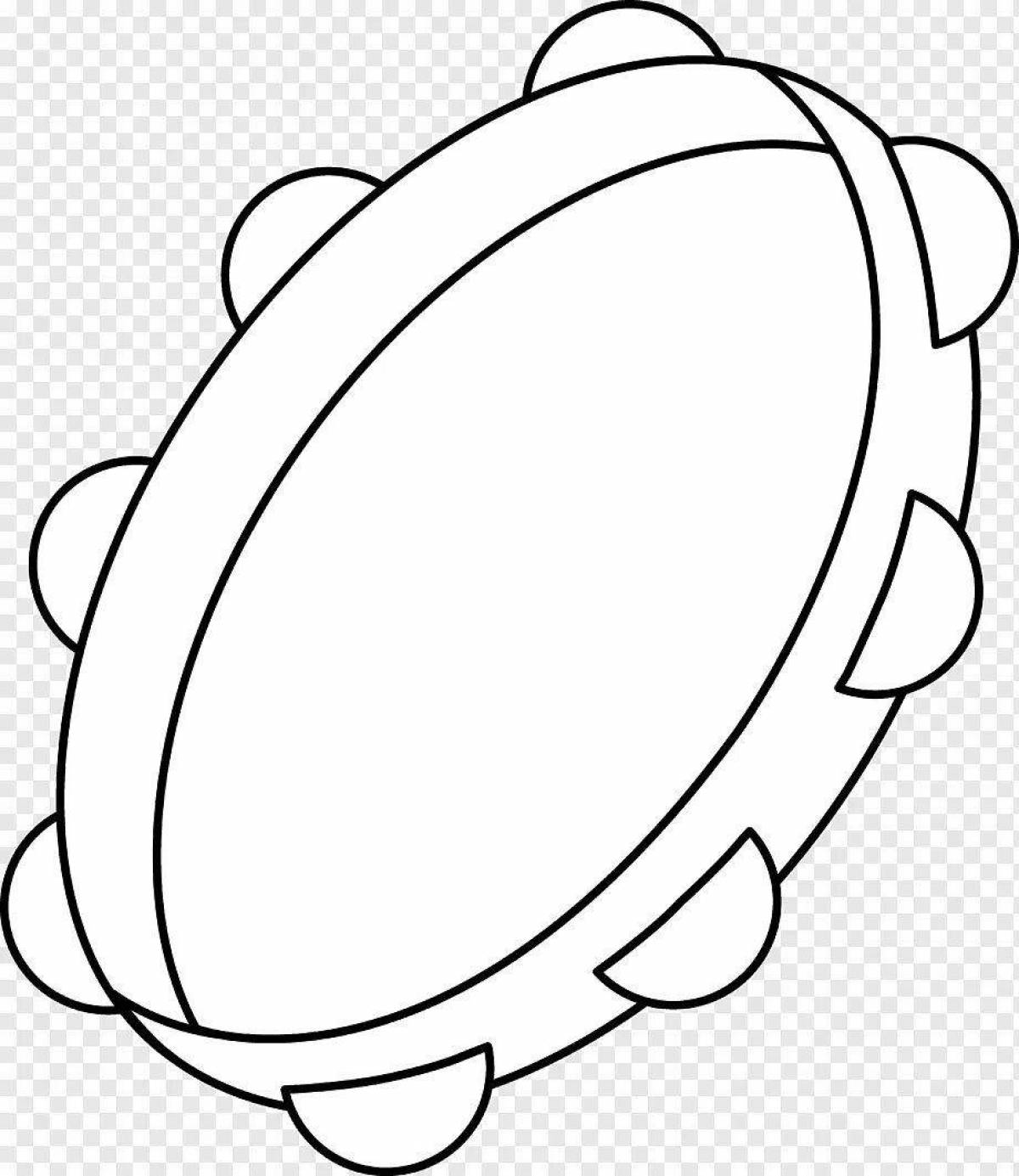 Photo Colourful bells coloring book