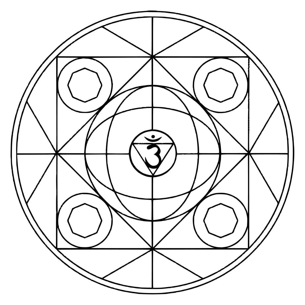 Charming coloring amulet