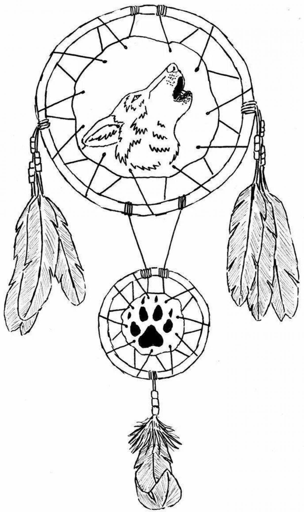 Amulet coloring page