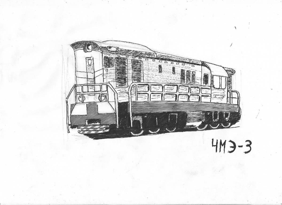 Chme3 joyful coloring page