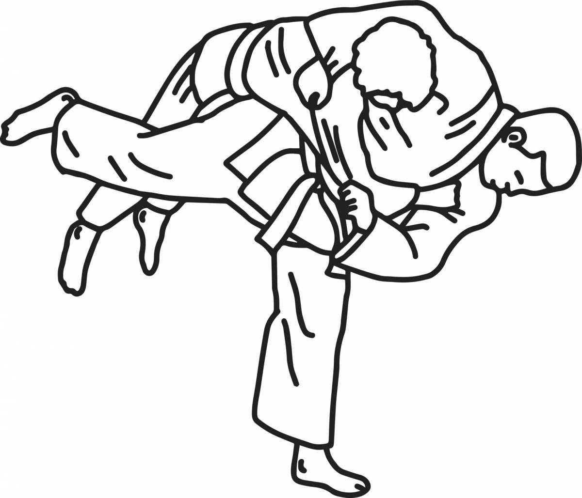 Coloring noble judoka