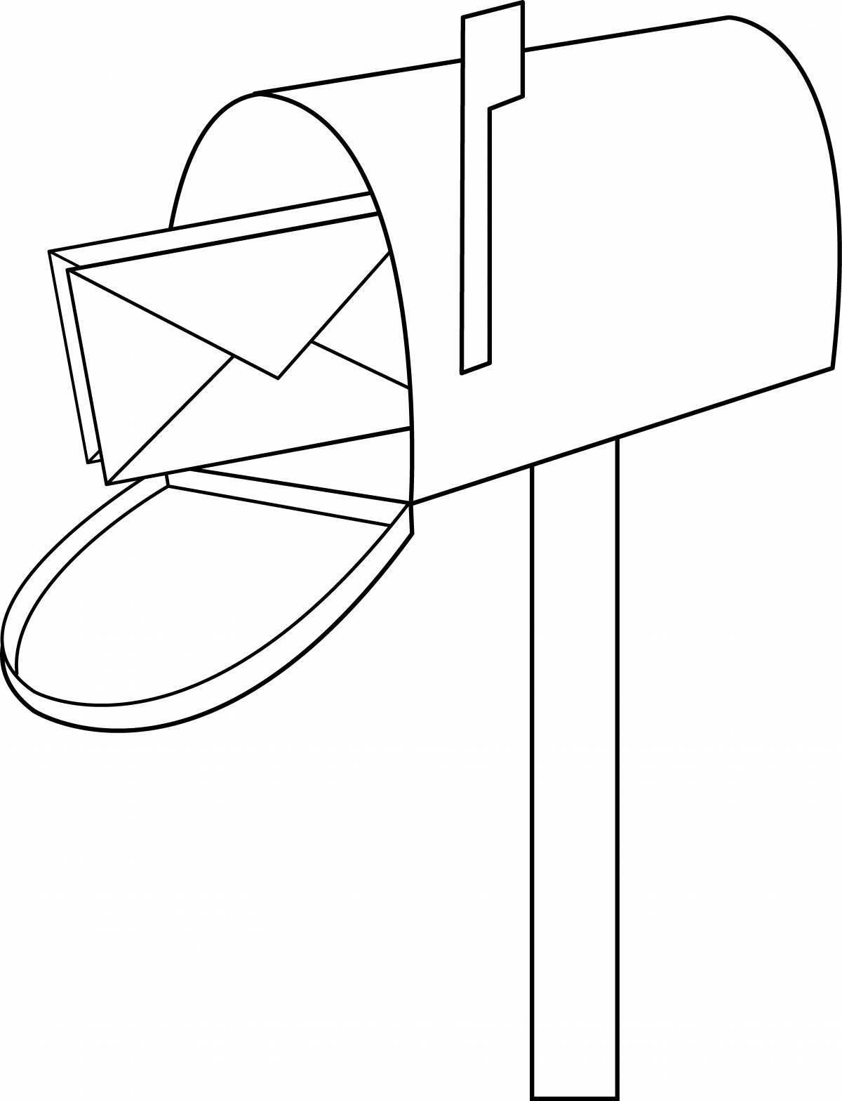 Magic email coloring page