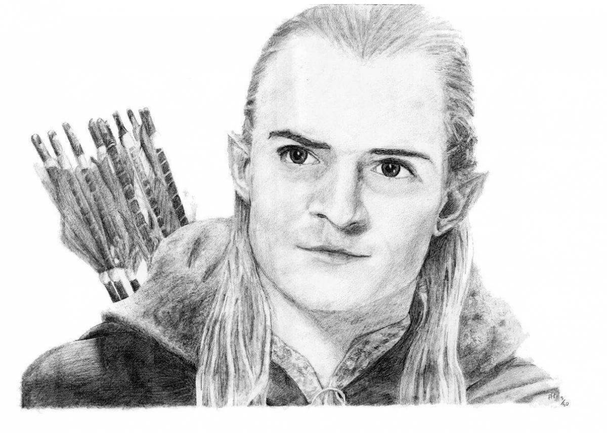 Legolas glowing skin