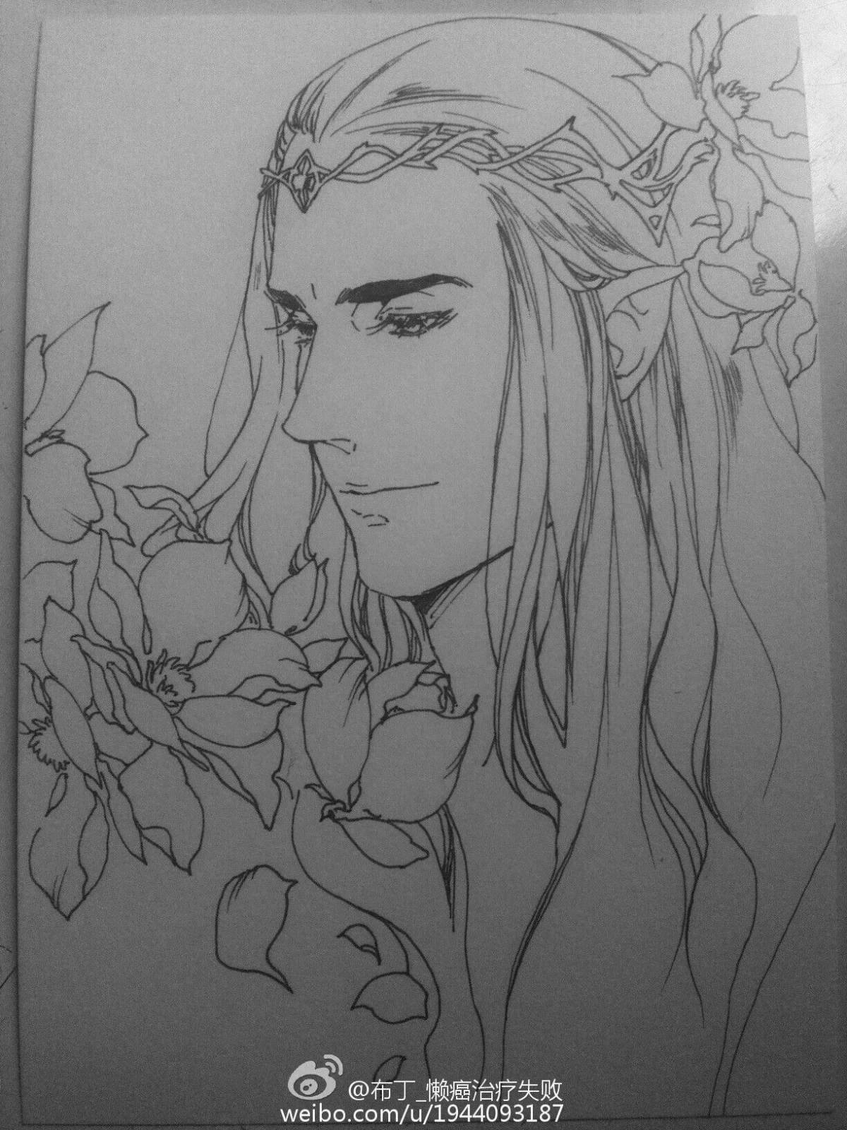 Legolas playful coloring book