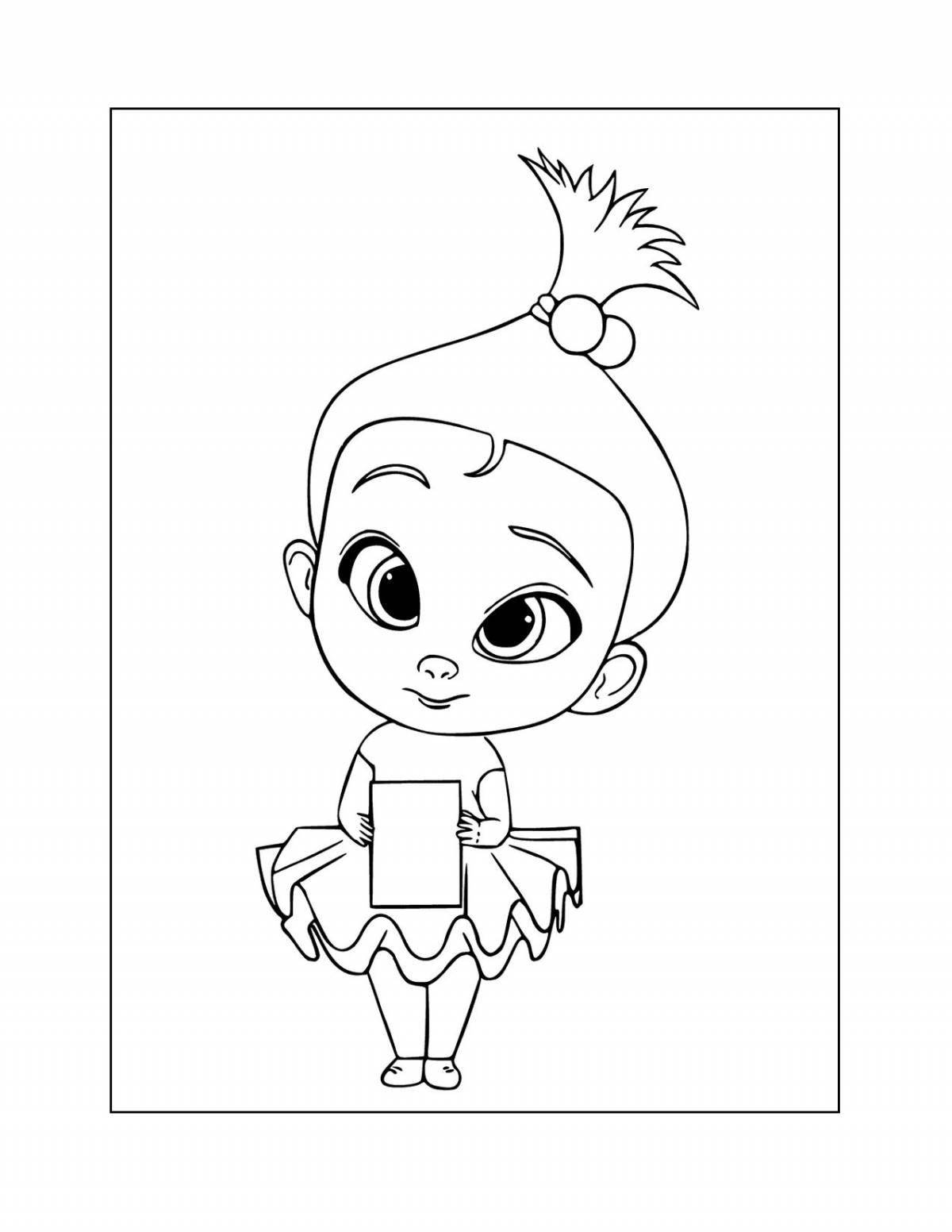 Photo Rampant Coloring Page Boss