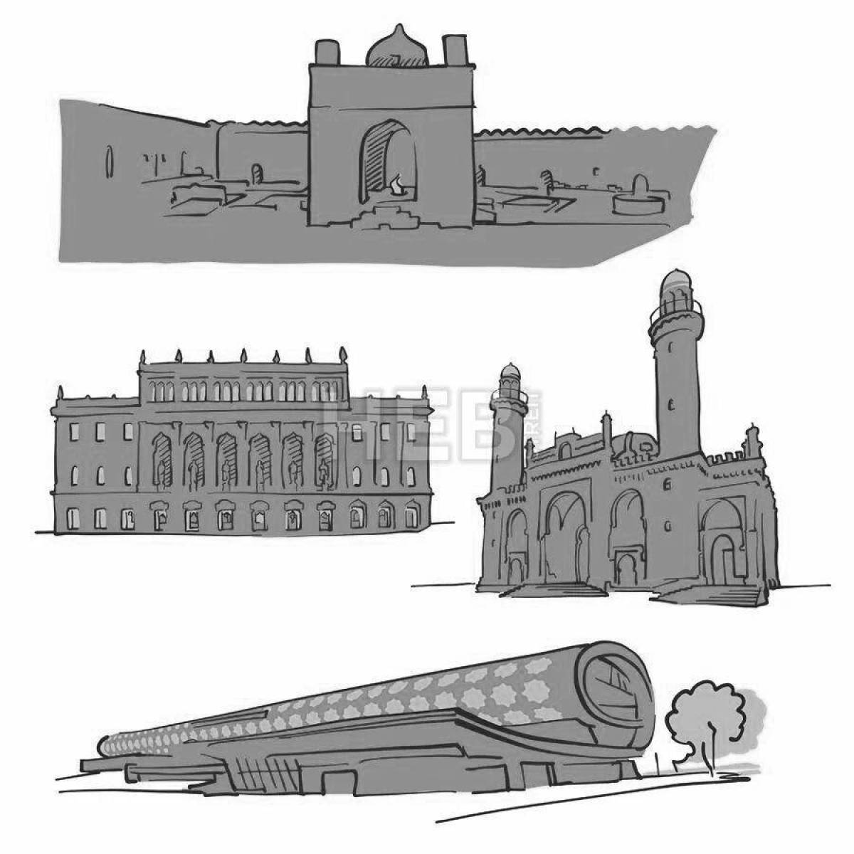 Colouring glorious baku