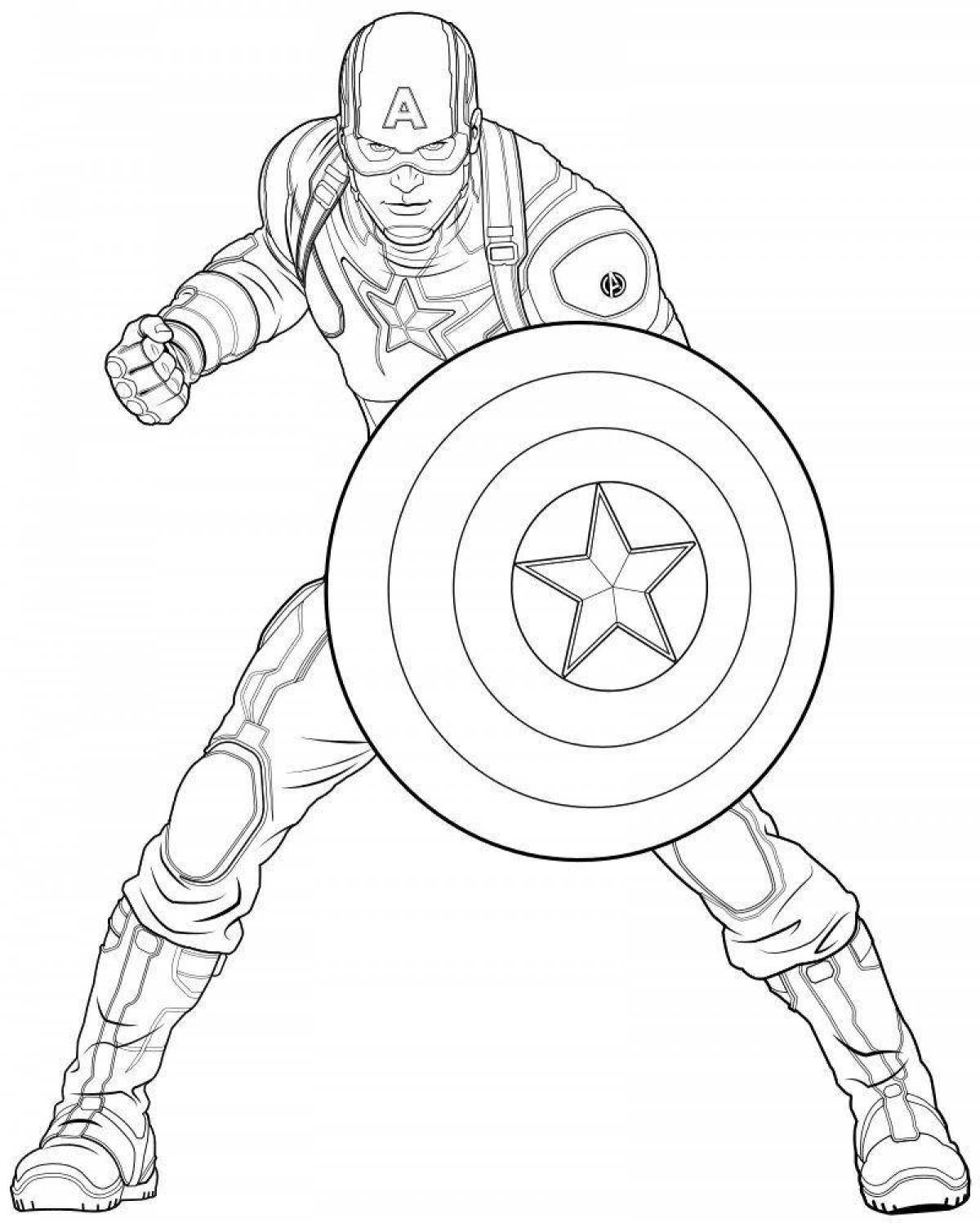 Avengers amazing coloring pages