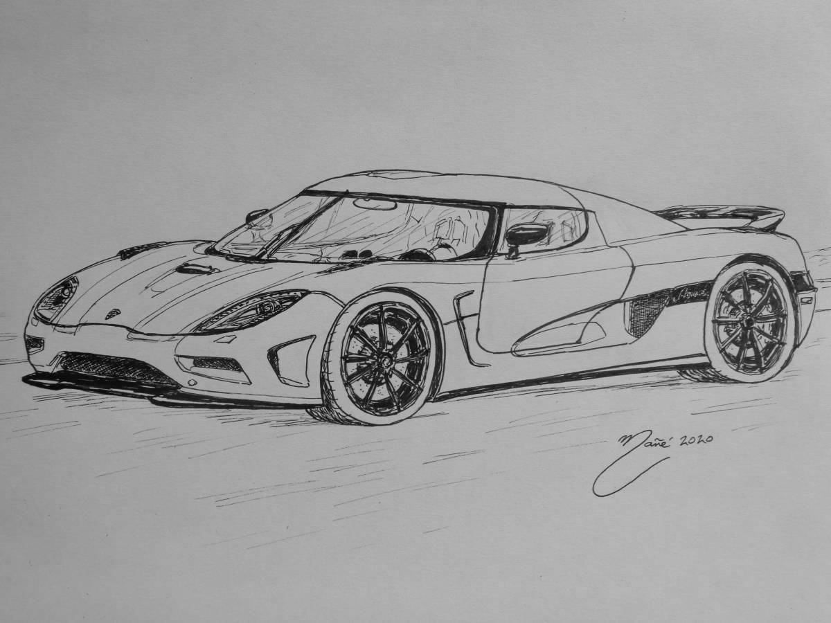 Koenigsegg exotic coloring