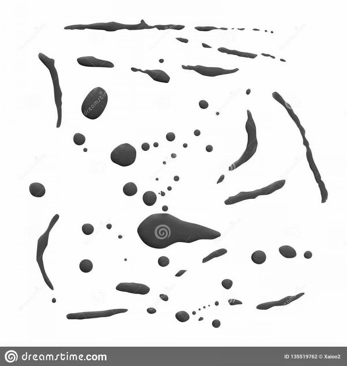 Photo Bright blood coloring page