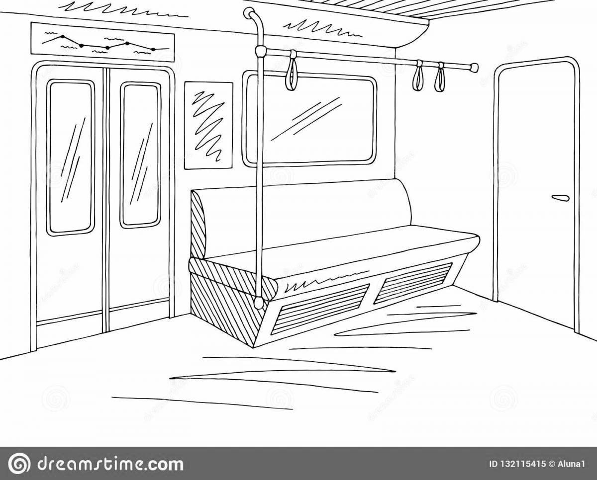 Photo Awesome coupe coloring page