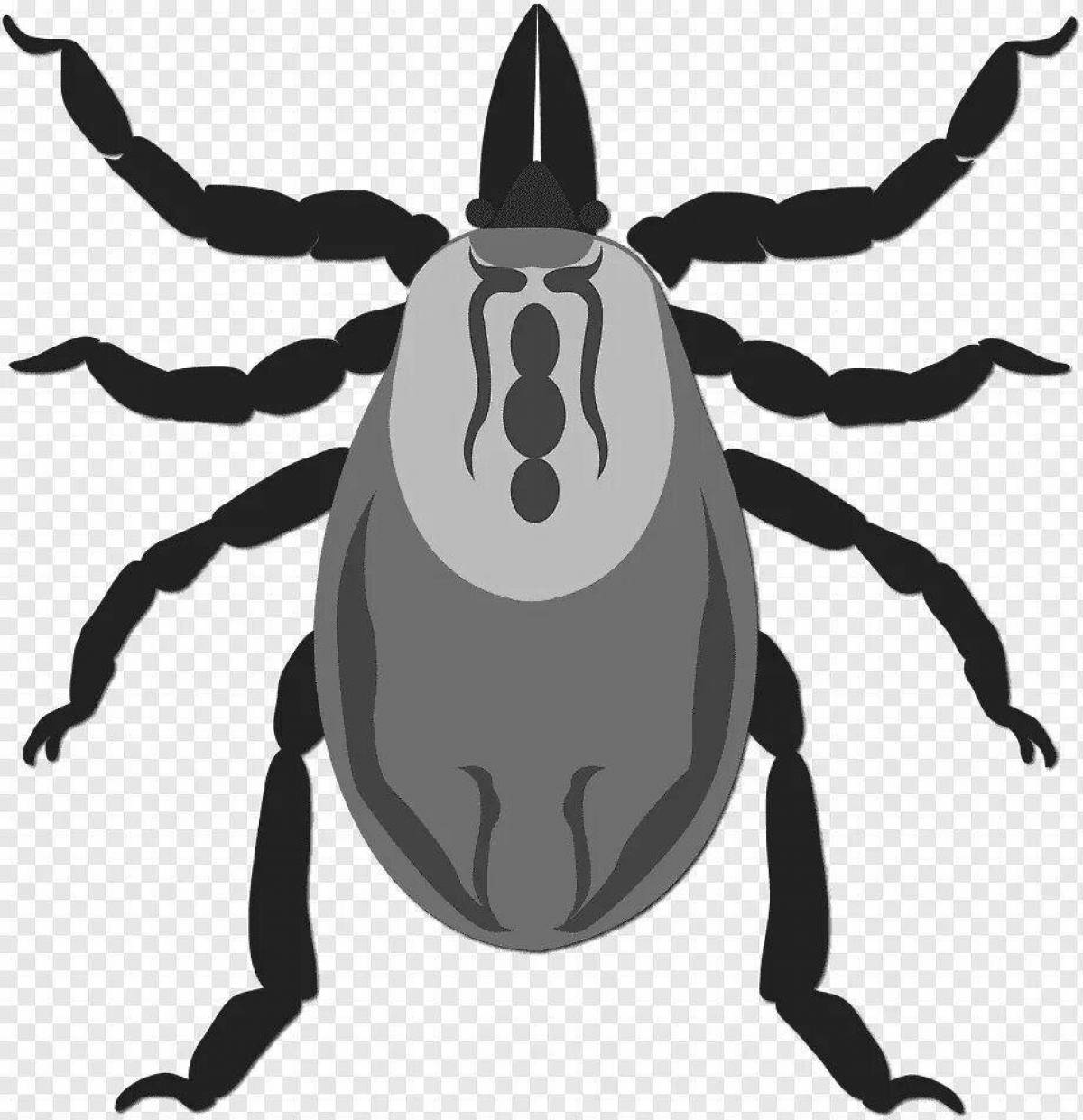 Incredible Tick Coloring