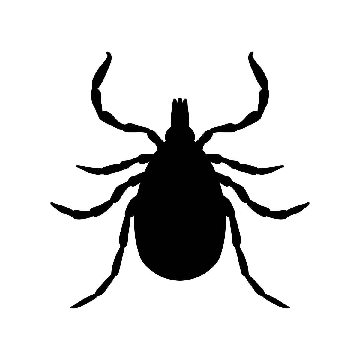 Gorgeous Mite coloring page