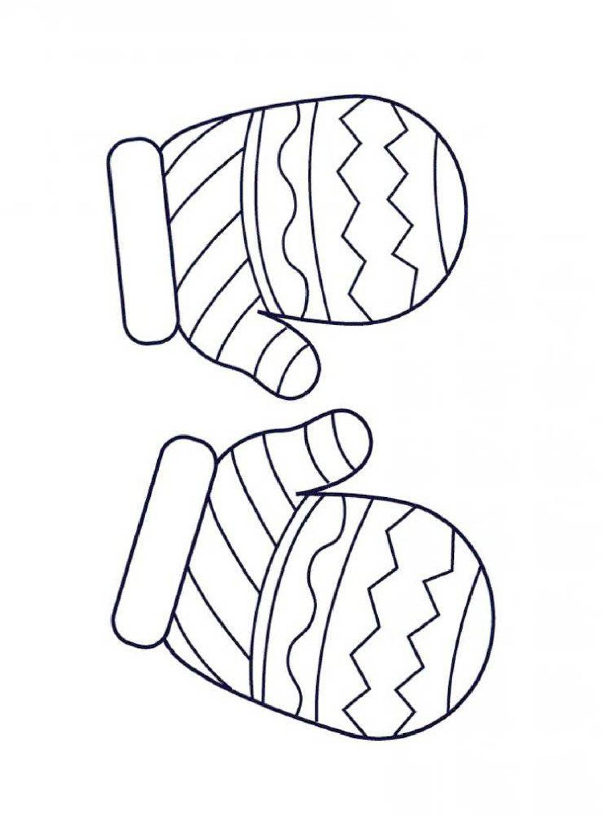 Картинки для детей рукавички с орнаментом