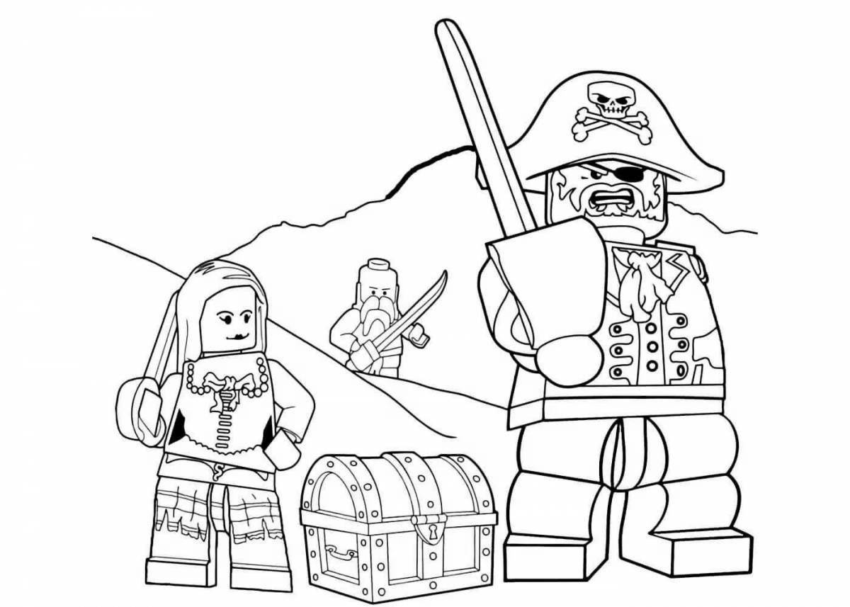 Roblox glowing coloring pages for girls