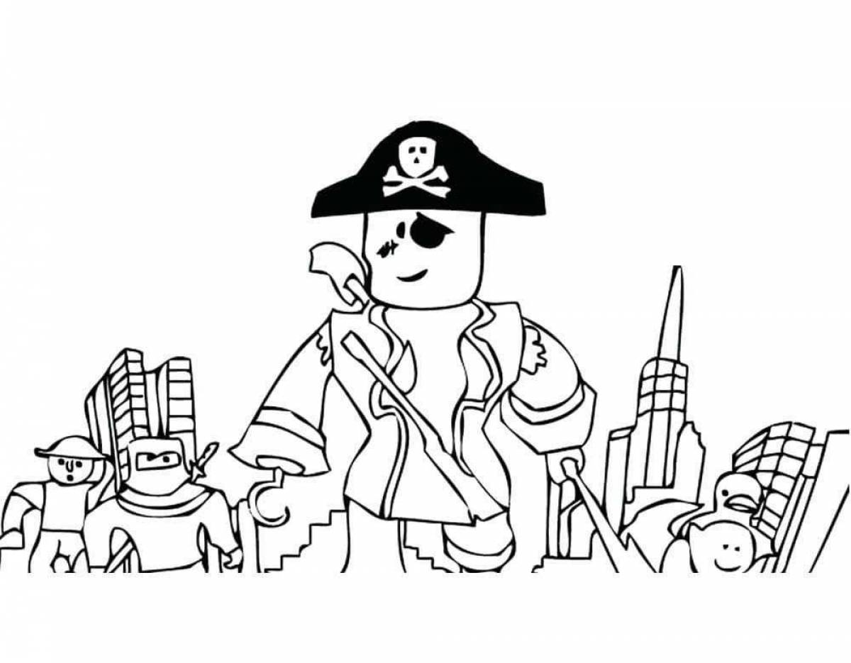 Roblox beautiful queen coloring page