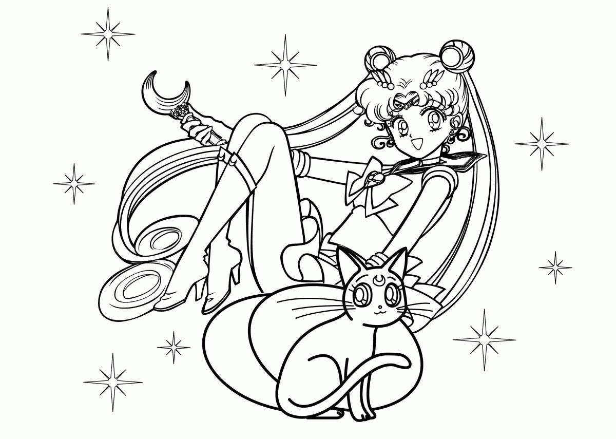 Magic coloring page 18