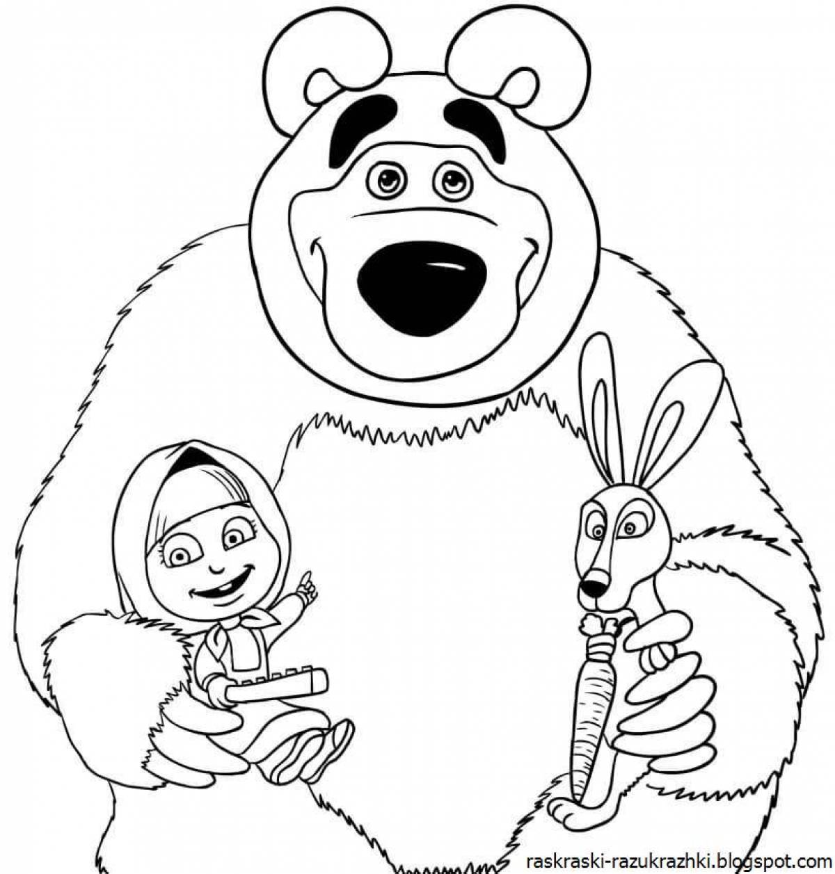 Маша и медведь для малышей #21