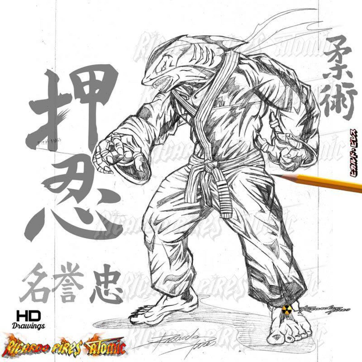 A fascinating picture of gujutsu