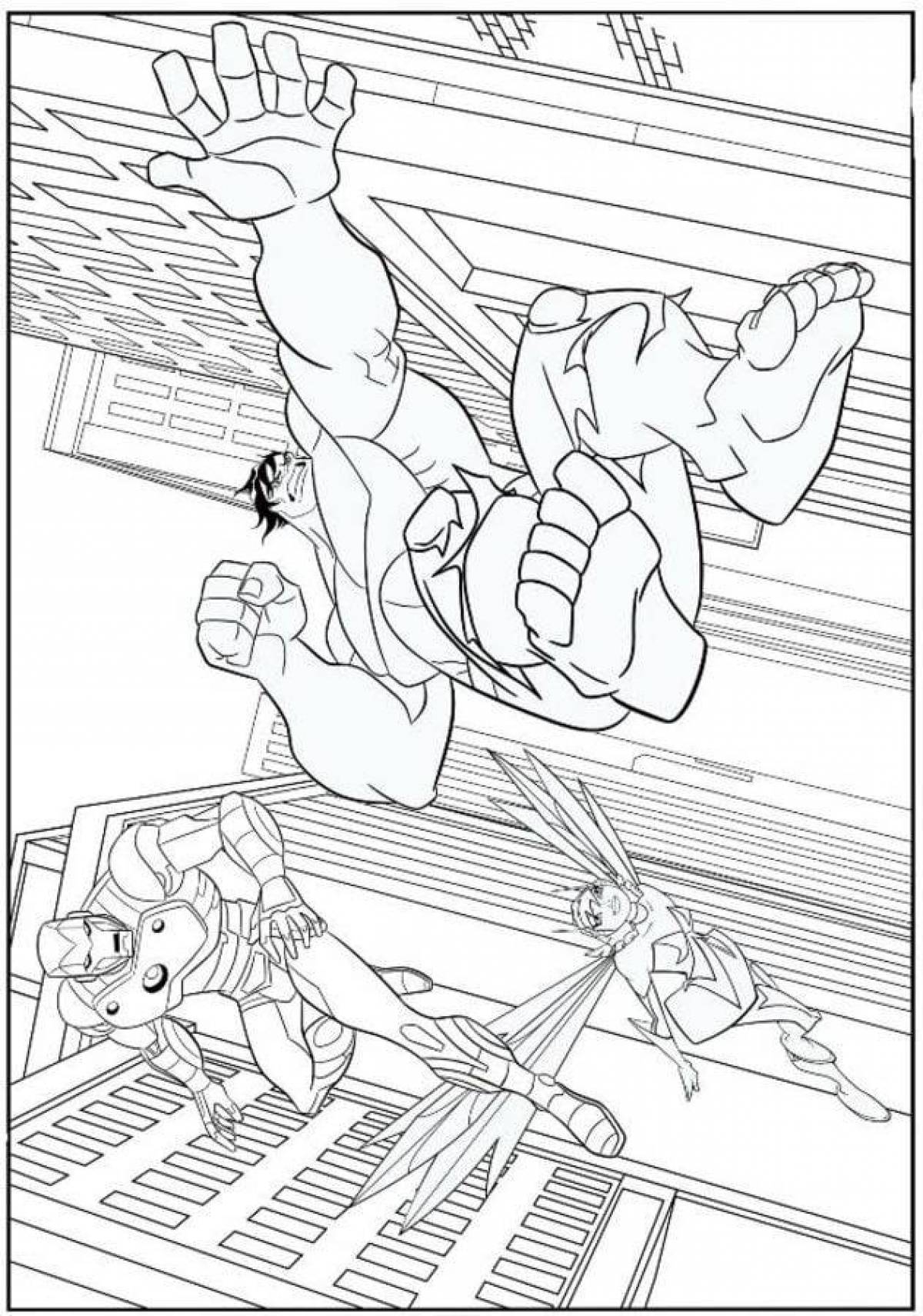 Gorgeous Tokyo Avengers coloring book