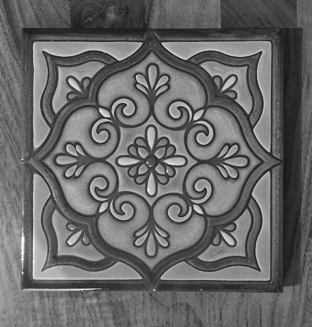 Intricate handmade ceramic tiles
