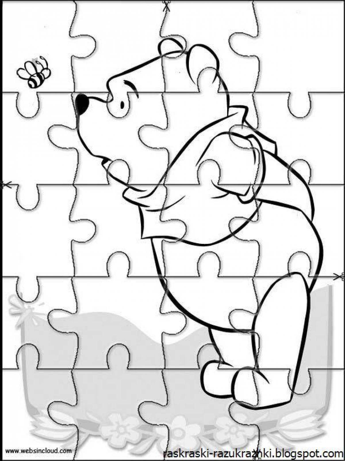 Great coloring puzzle