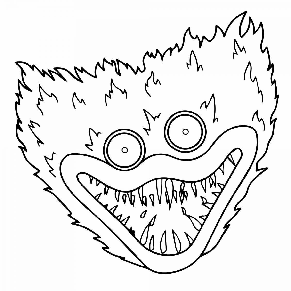 Funny hadivagi coloring pages