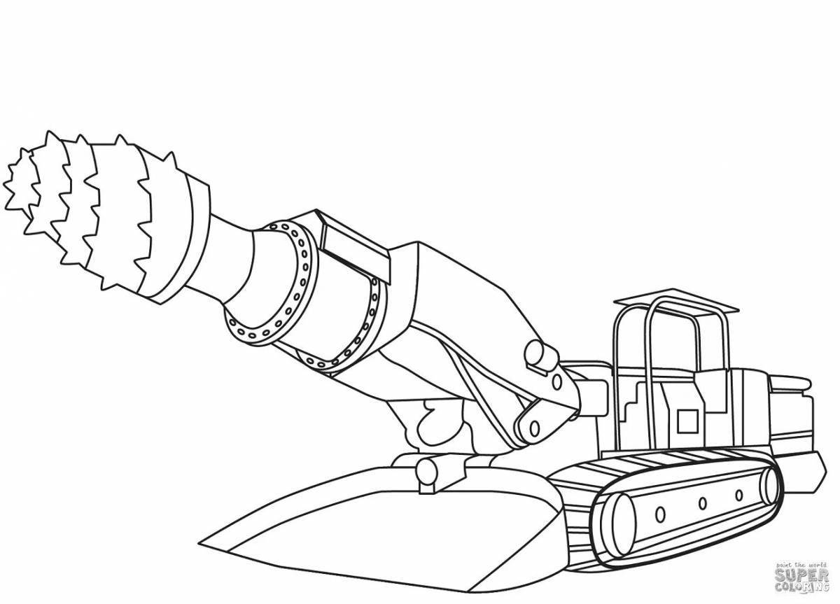 Robex amazing coloring page