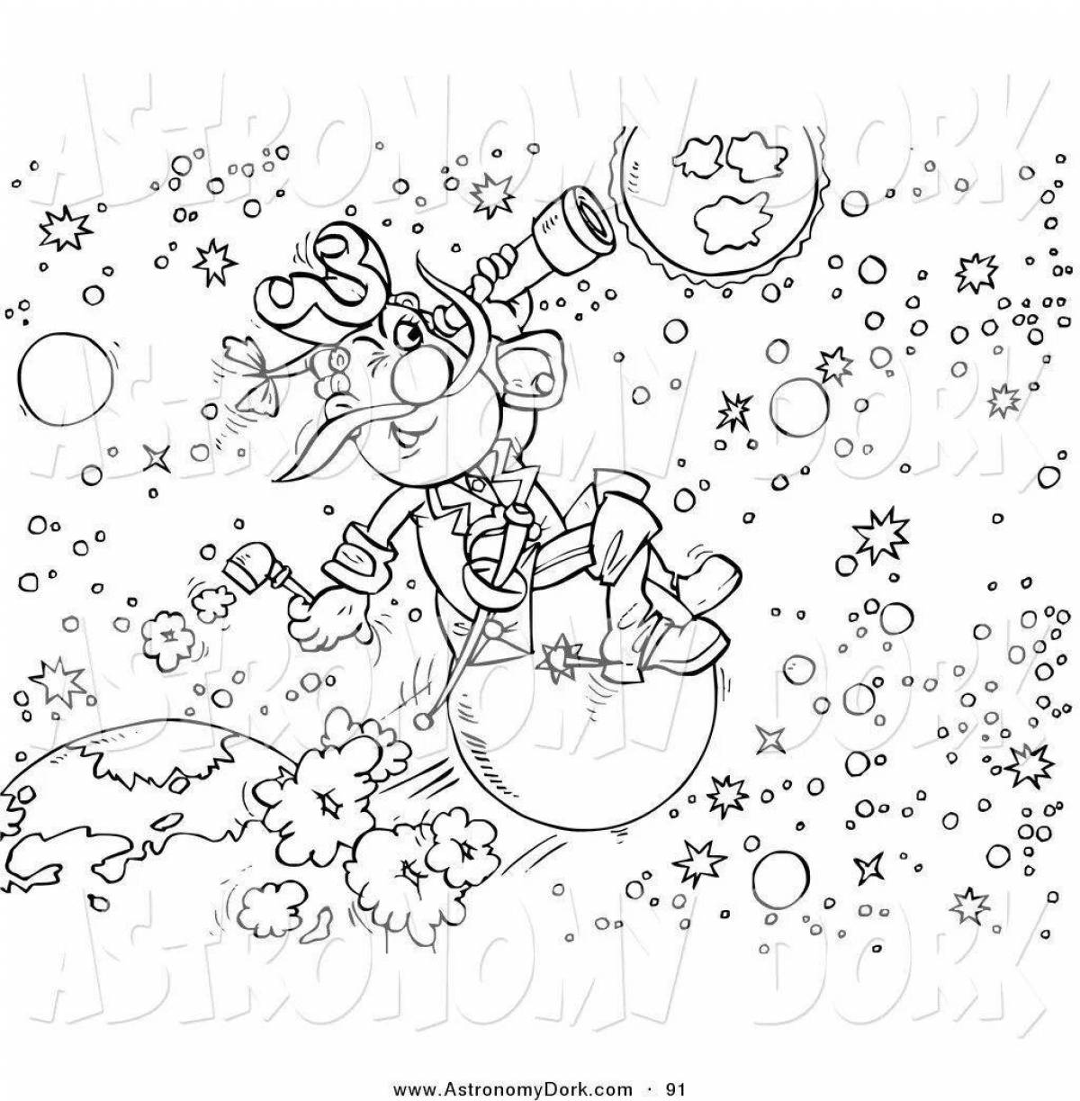 Impressive Munchausen coloring