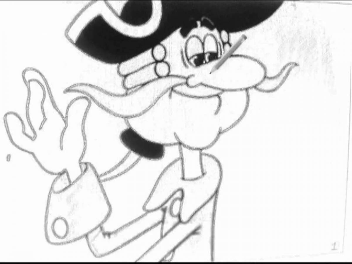 Munchausen charming coloring book