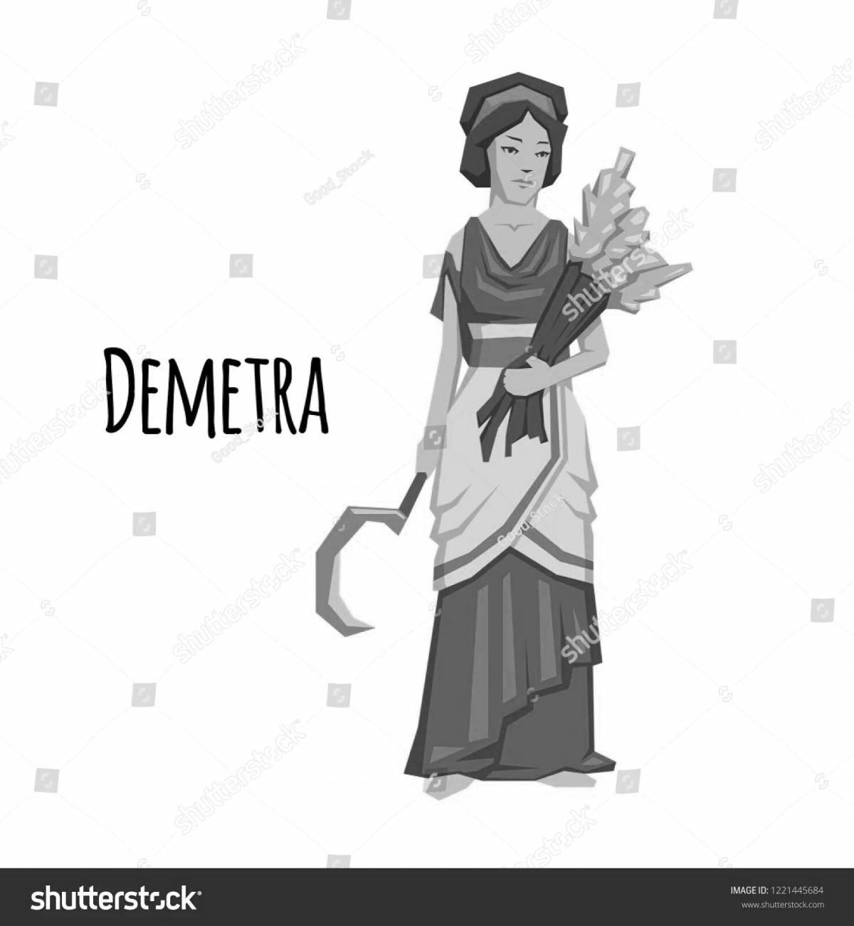 Demeter's fancy coloring