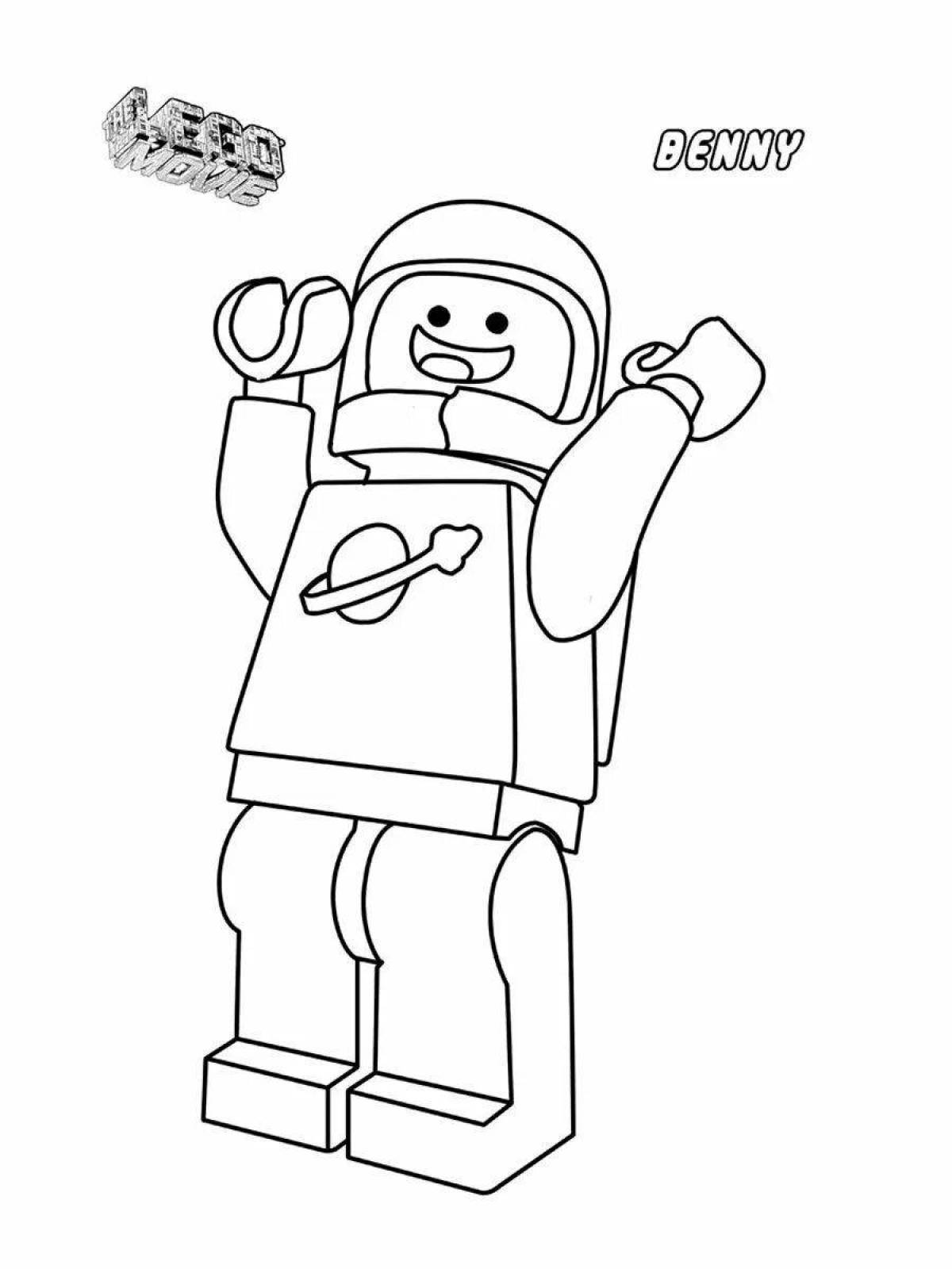 Benny's cute coloring book