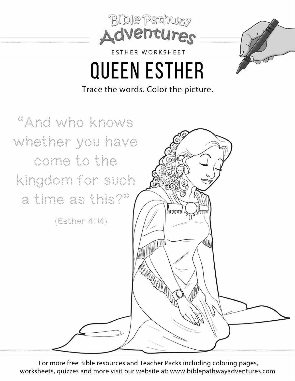 Esther's glowing coloring book