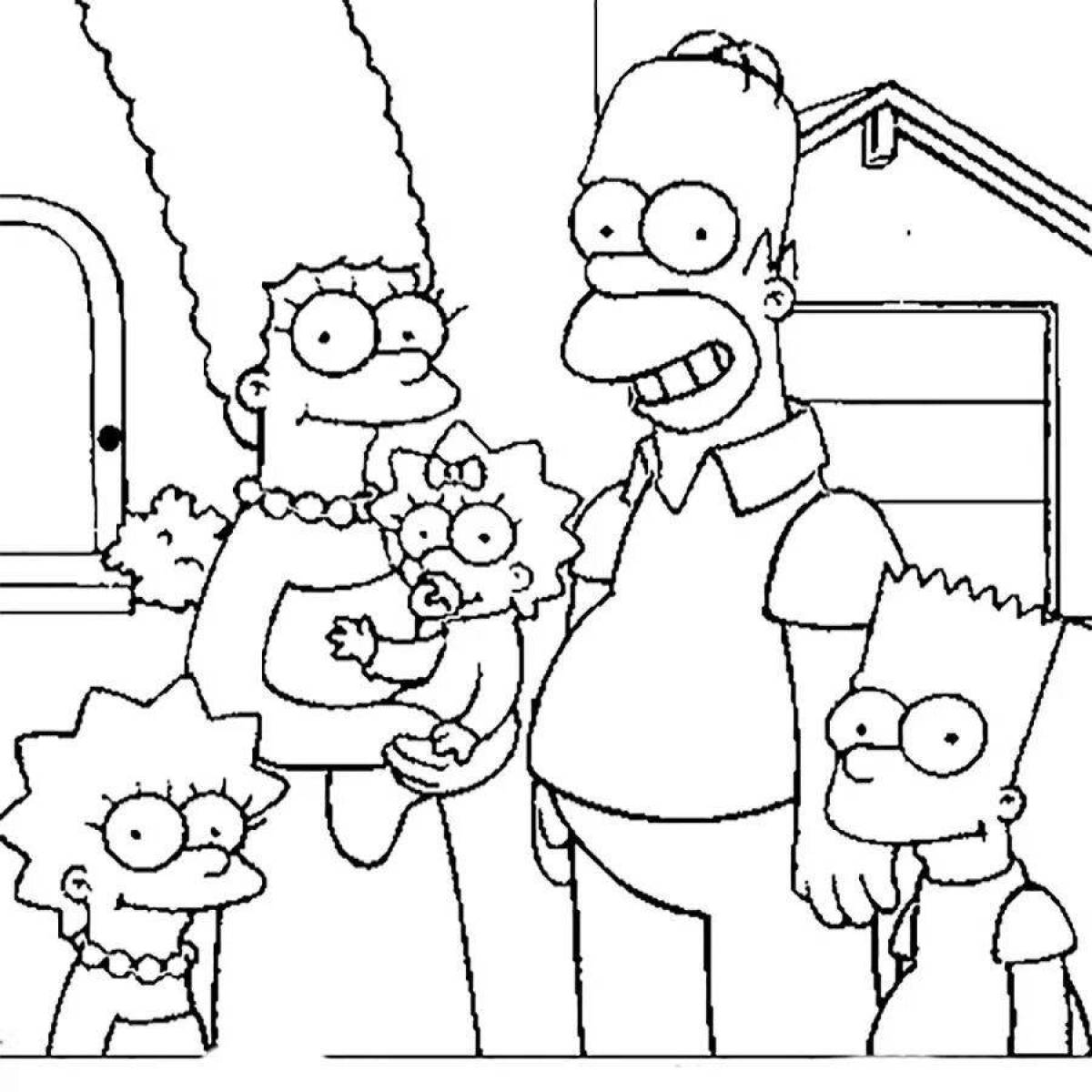 Photo Simson coloring book
