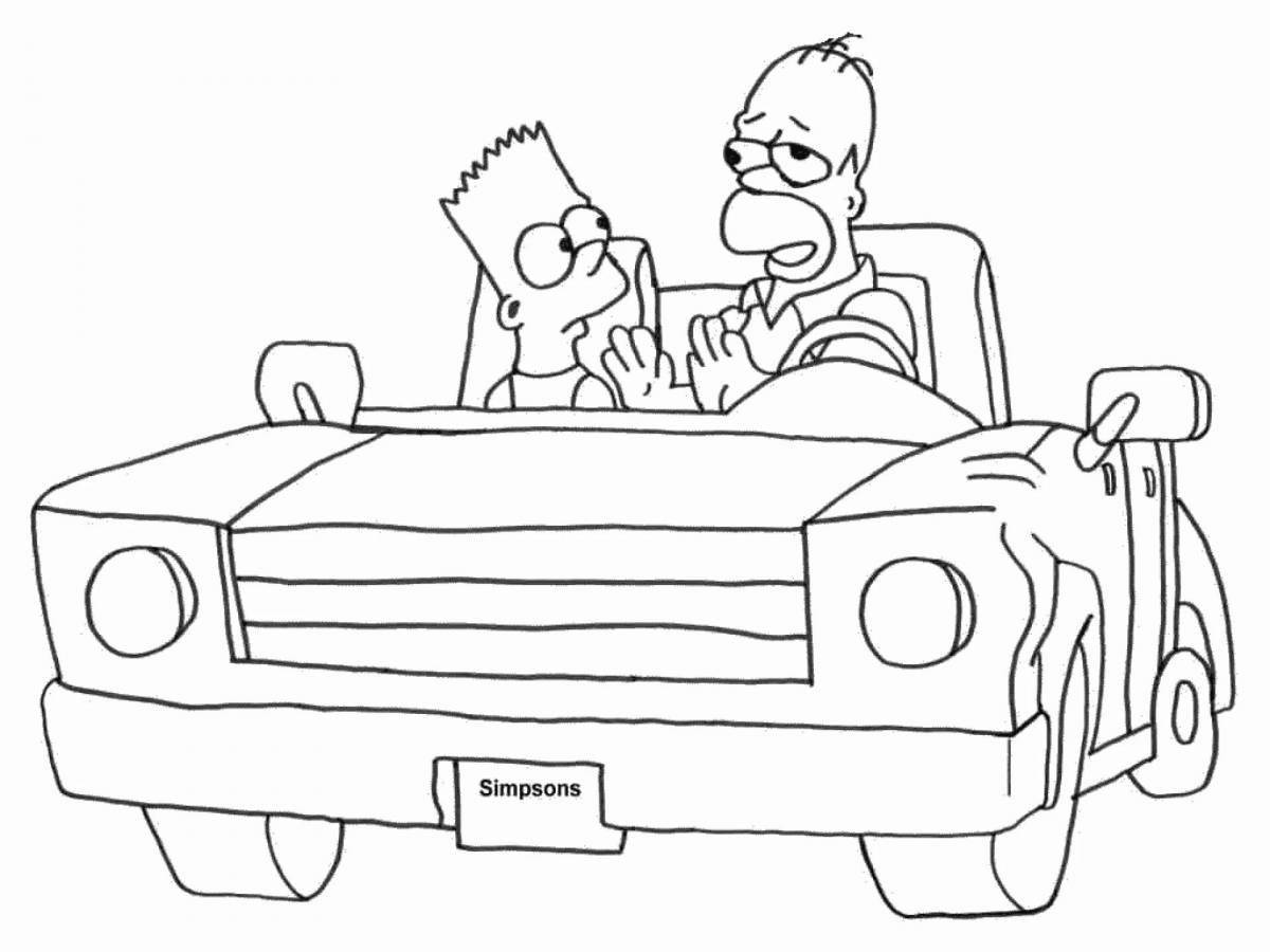 Photo Simson's wild coloring