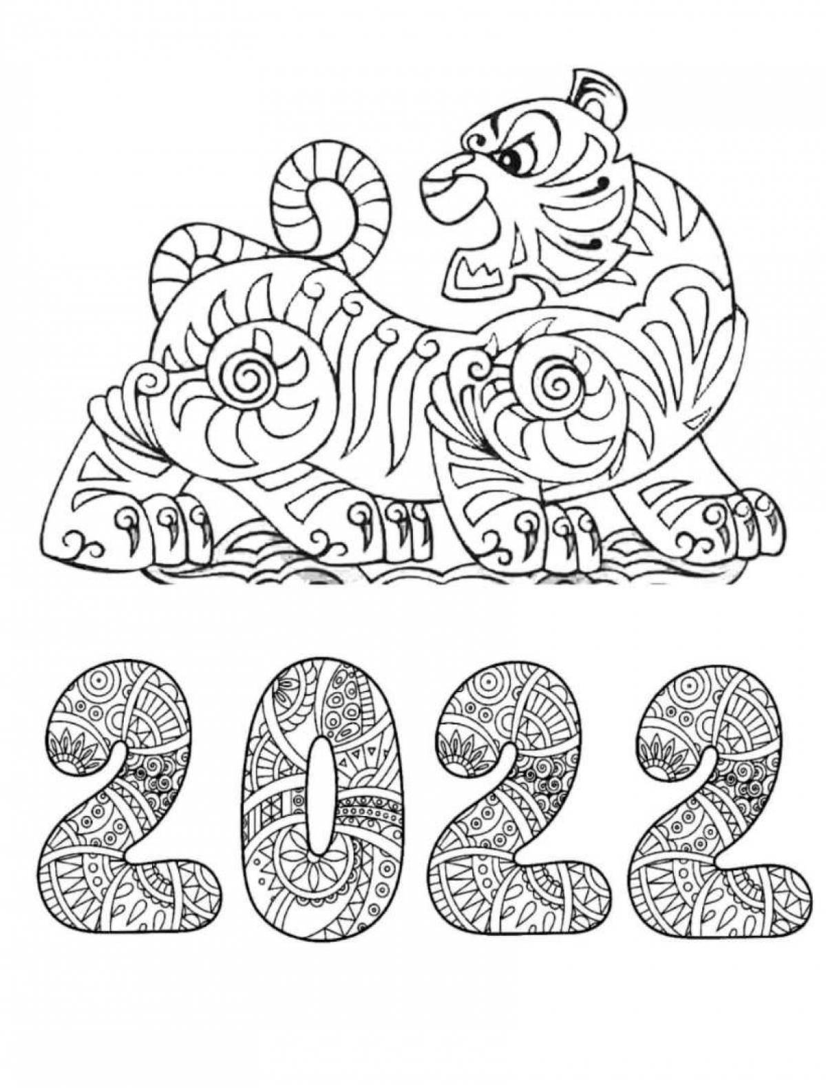 Dazzling coloring 2022