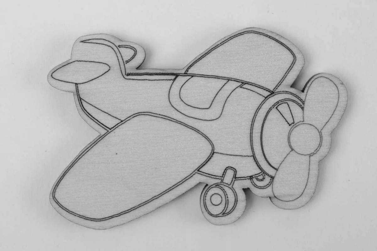 Photo Brightly colored plywood