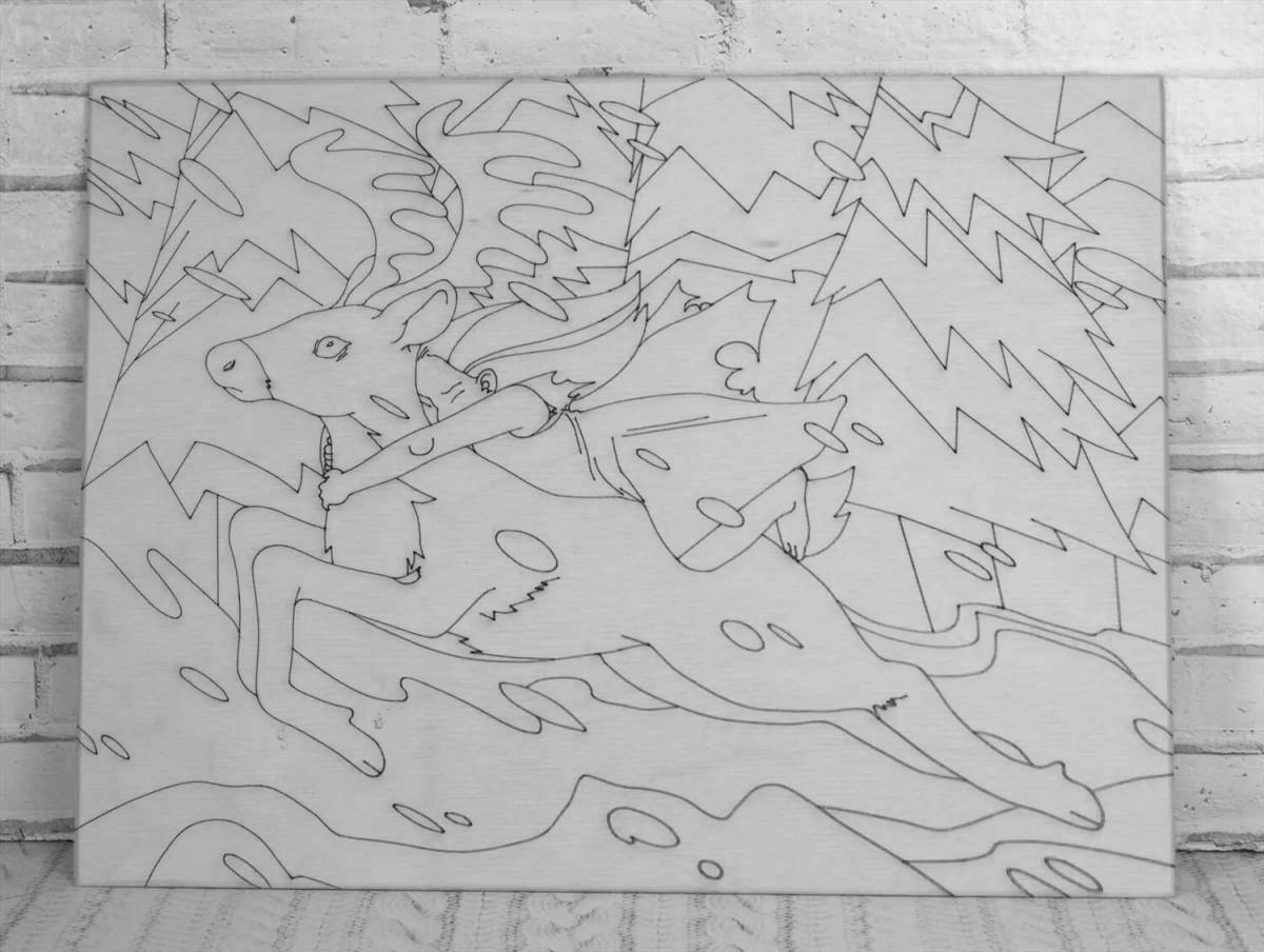 Photo Color dynamic coloring plywood