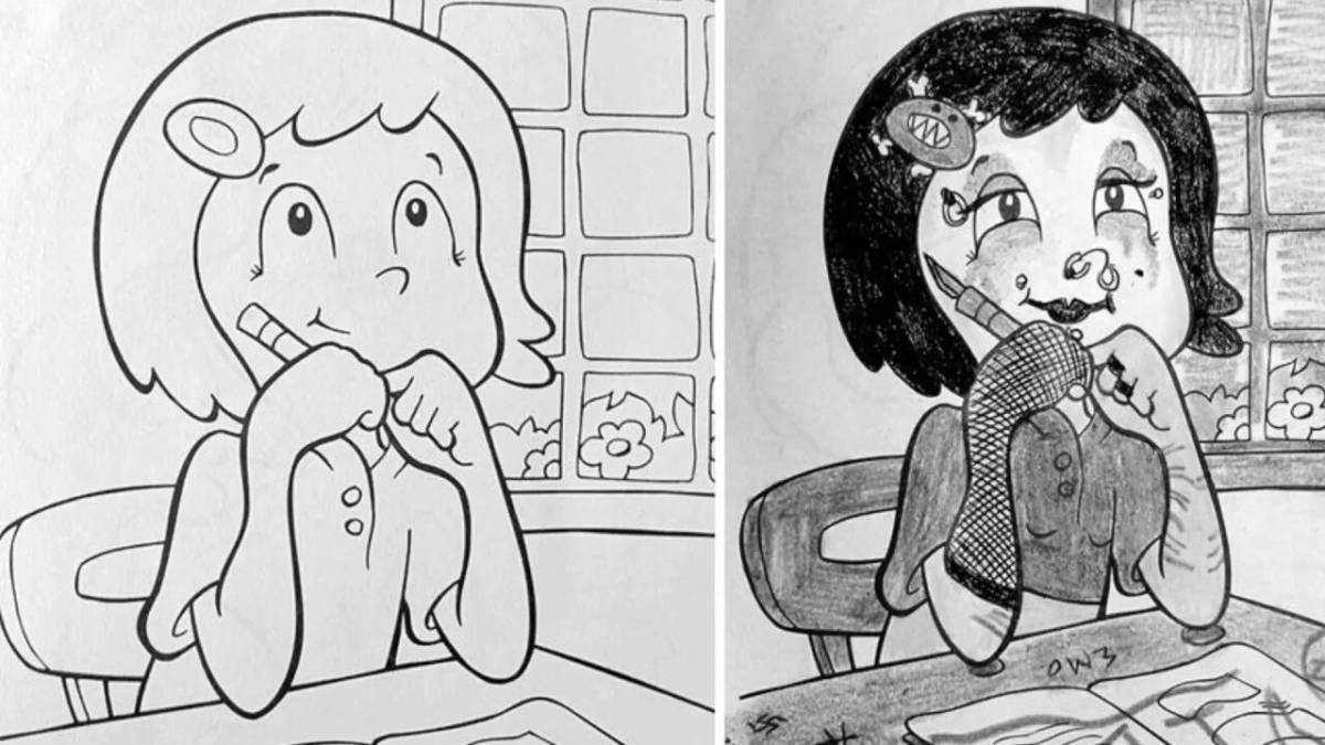 Fun coloring if you're bored