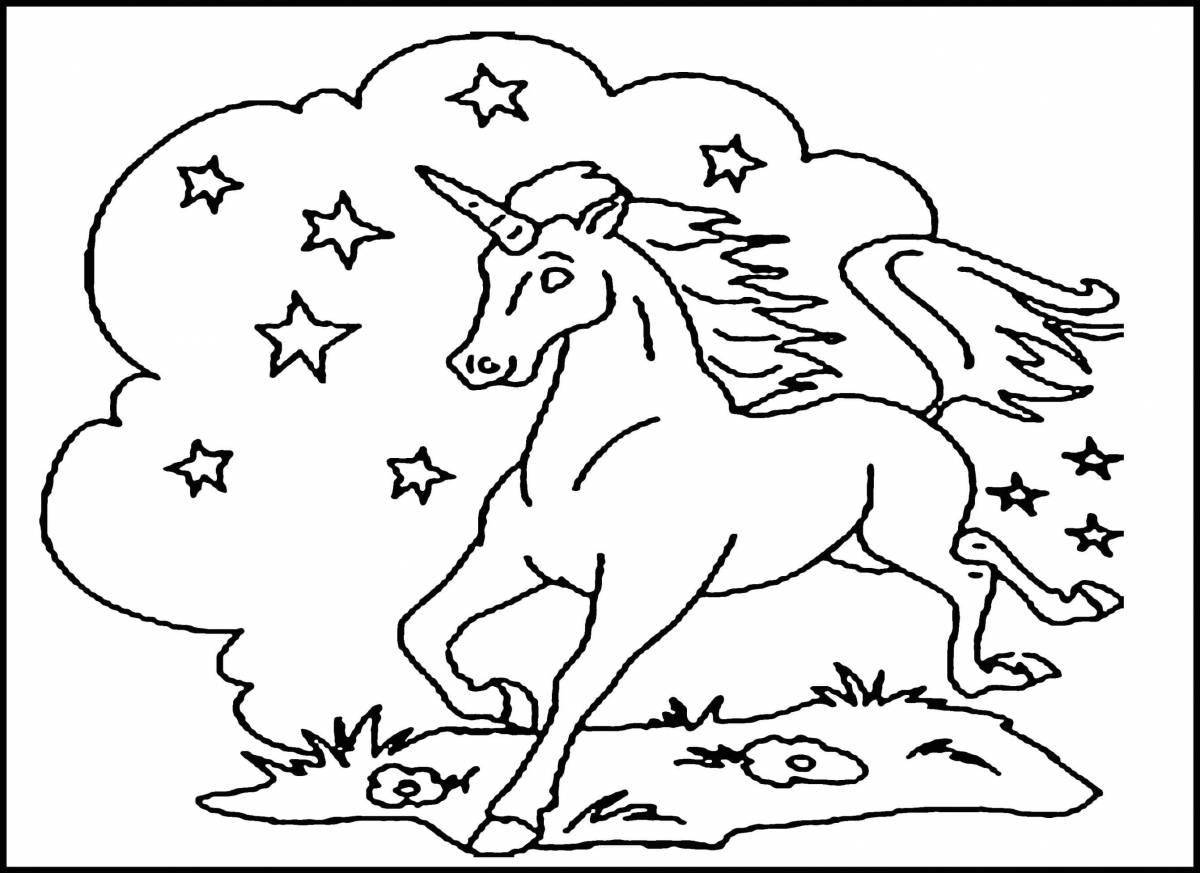 Mystical coloring best unicorns