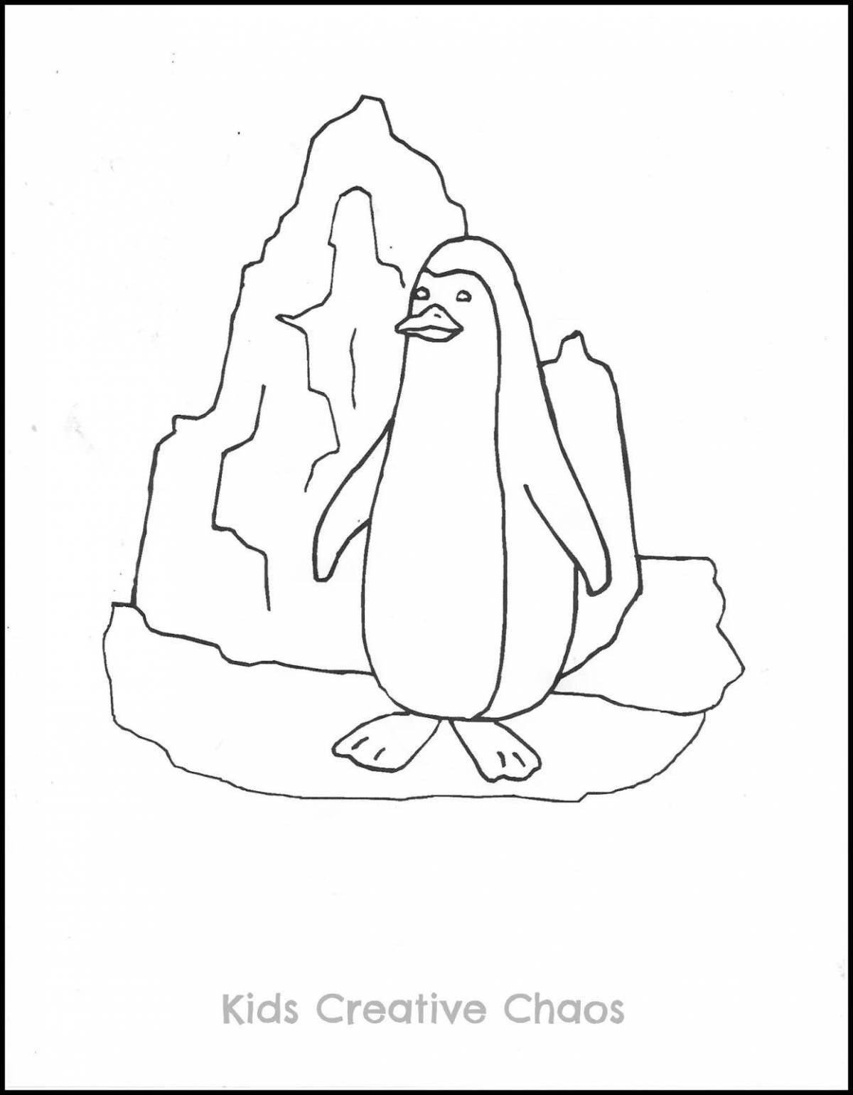 Сказочные пингвины антарктиды