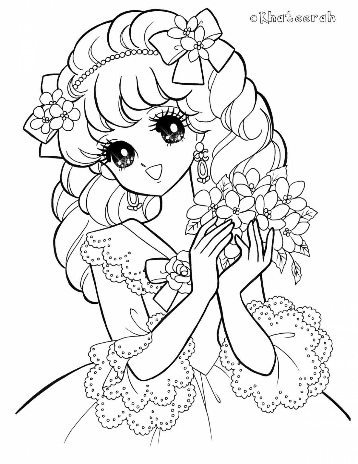 Miss tee coloring book