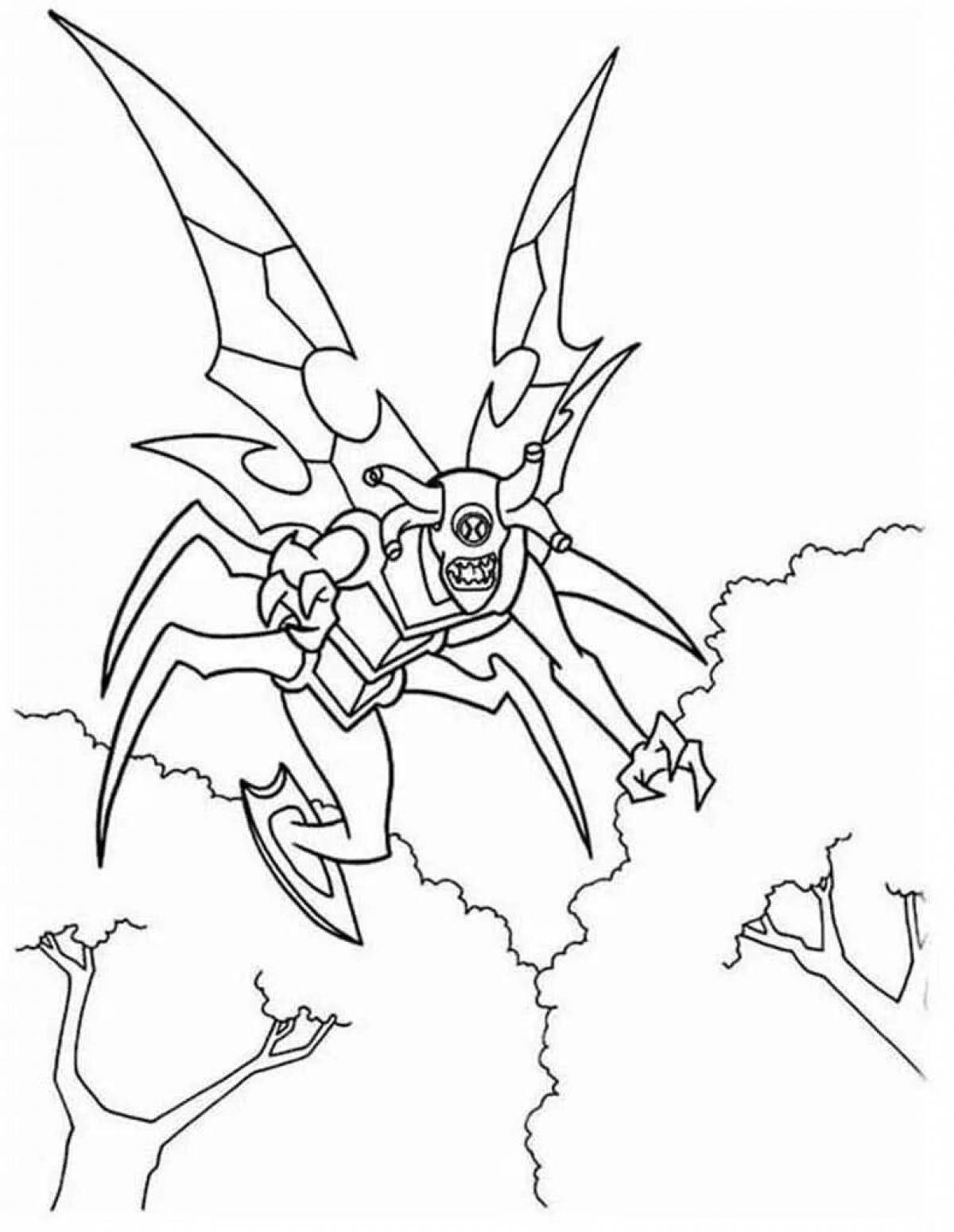 Attraction benten 10 coloring pages