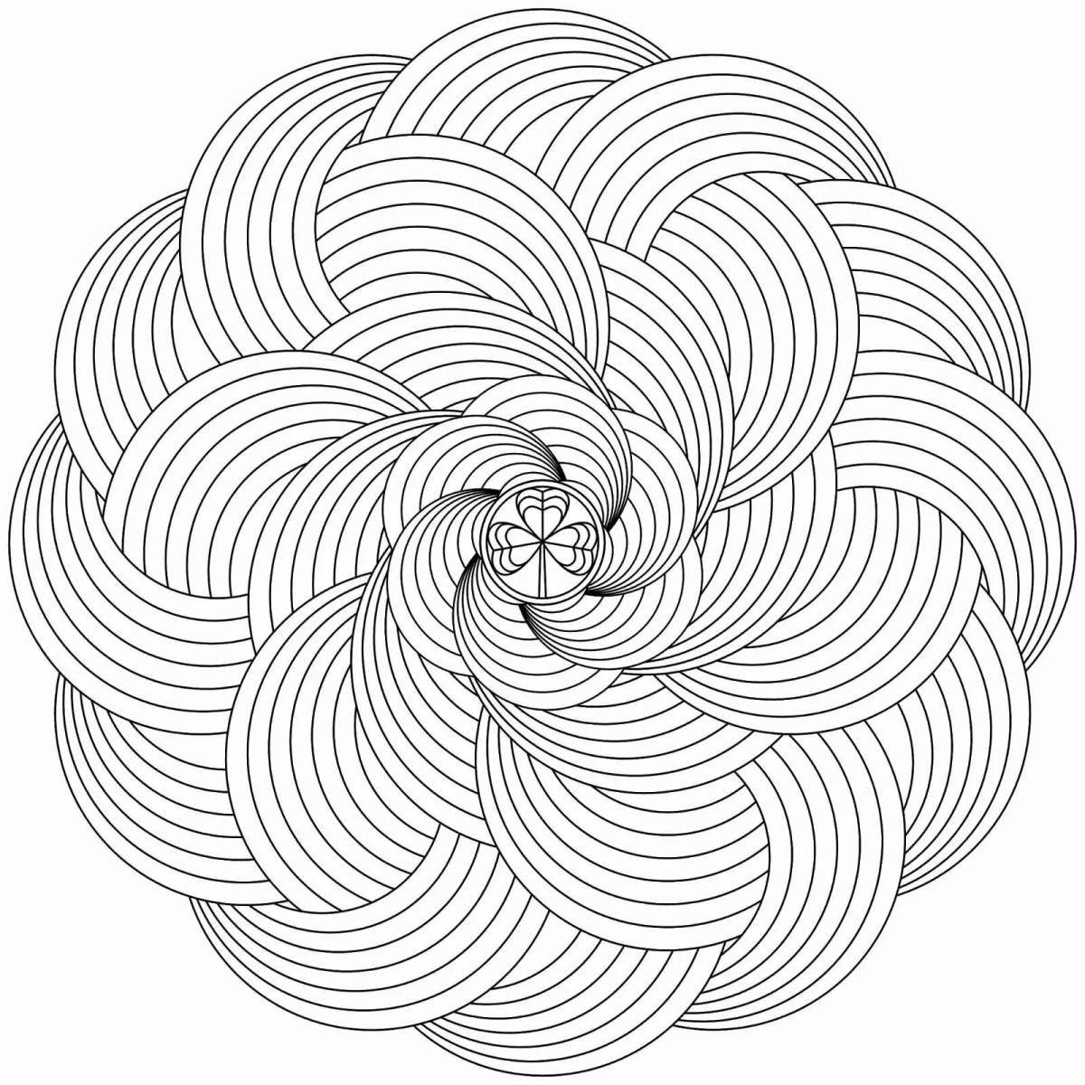 Adorable spiral coloring book